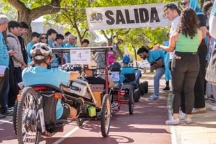 Competencia de vehículos solares en la Universidad de Huelva