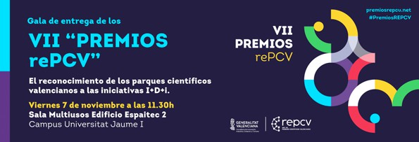 Entrega de los VII Premios rePCV en la Universitat Jaume I