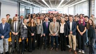 El president de la Generalitat visita el proyecto Generación Espontánea en la UPV