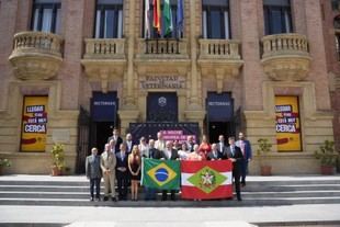 Delegación brasileña visita la Universidad de Córdoba para explorar colaboraciones educativas