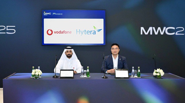Vodafone y Hytera impulsan la digitalización en Qatar
