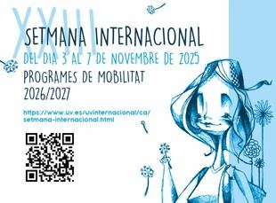 Semana Internacional de la Universitat de València del 3 al 7 de noviembre