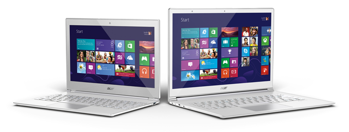 Acer Aspire S7, Ultrabooks™ “Touch & Type”, más delgados y ligeros 