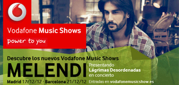 Vuelven los "Vodafone Music Shows"