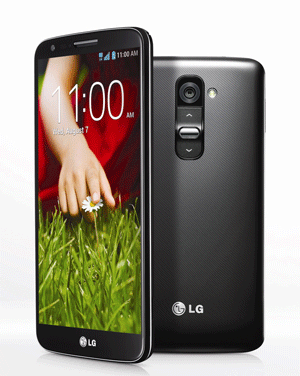 trasera con botones del nuevo LG G2